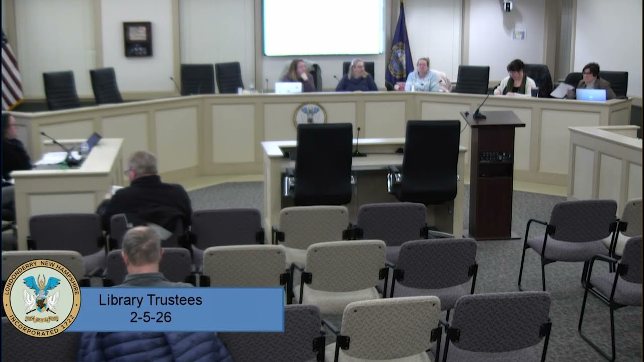 Library Trustees from 2-5-26