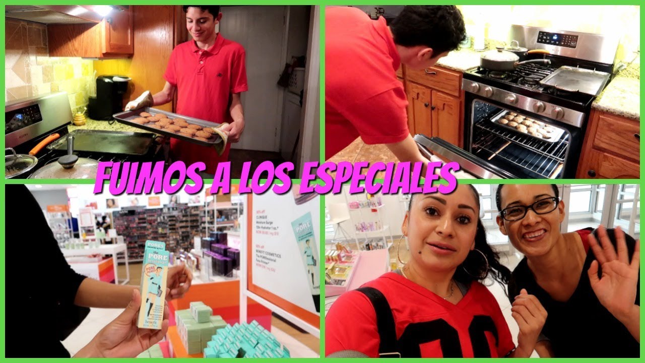 william cocinando galletas _LA MARyVlogs