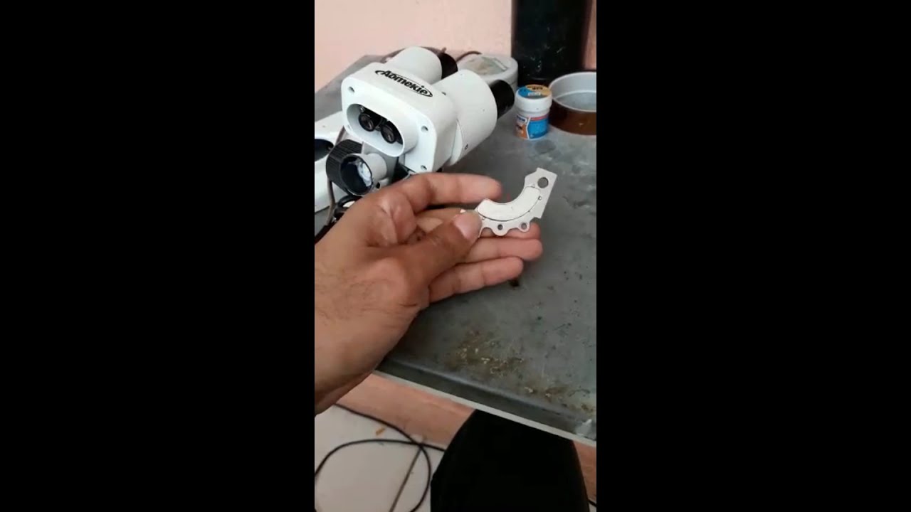 Modificação no microscópio Aomekie