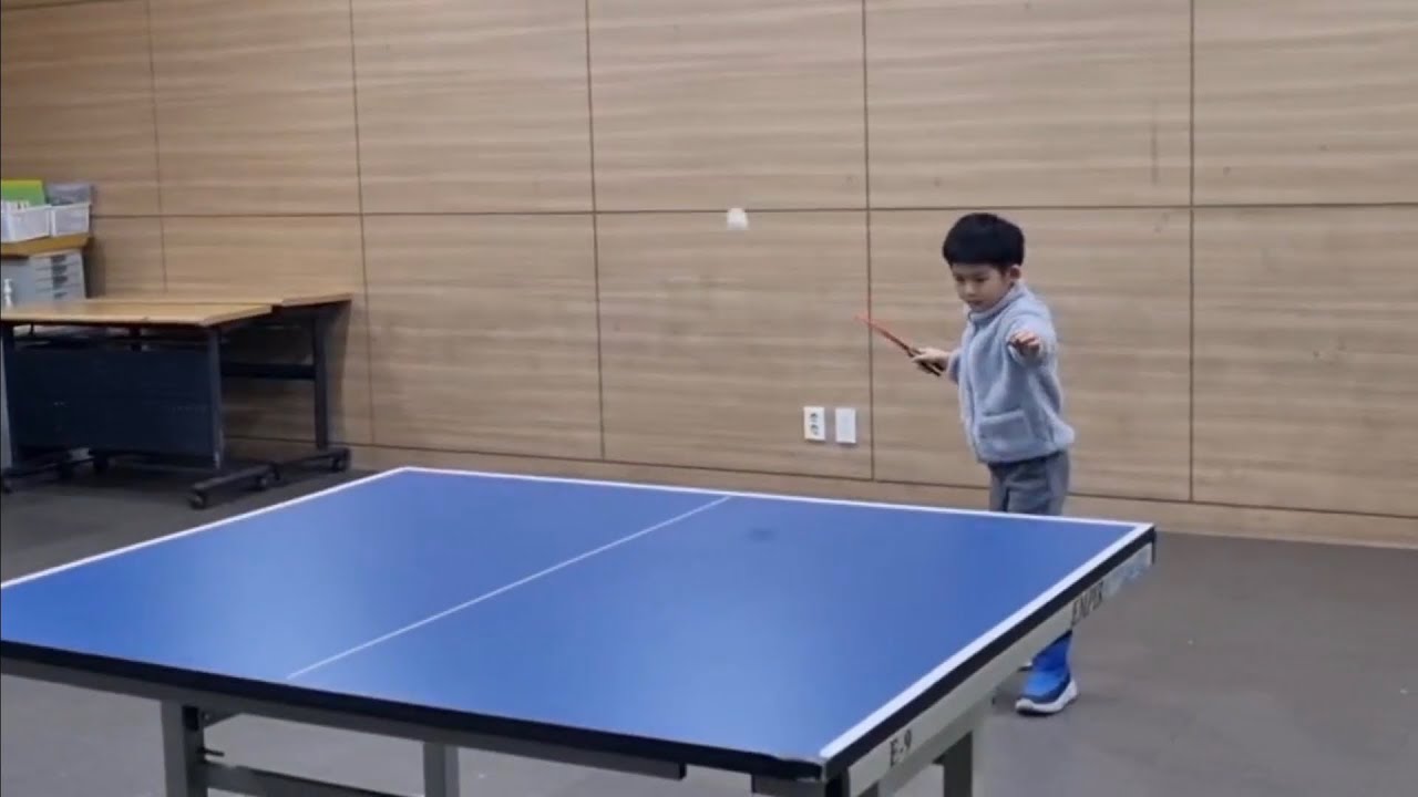 Table tennis for kids 탁구연습
