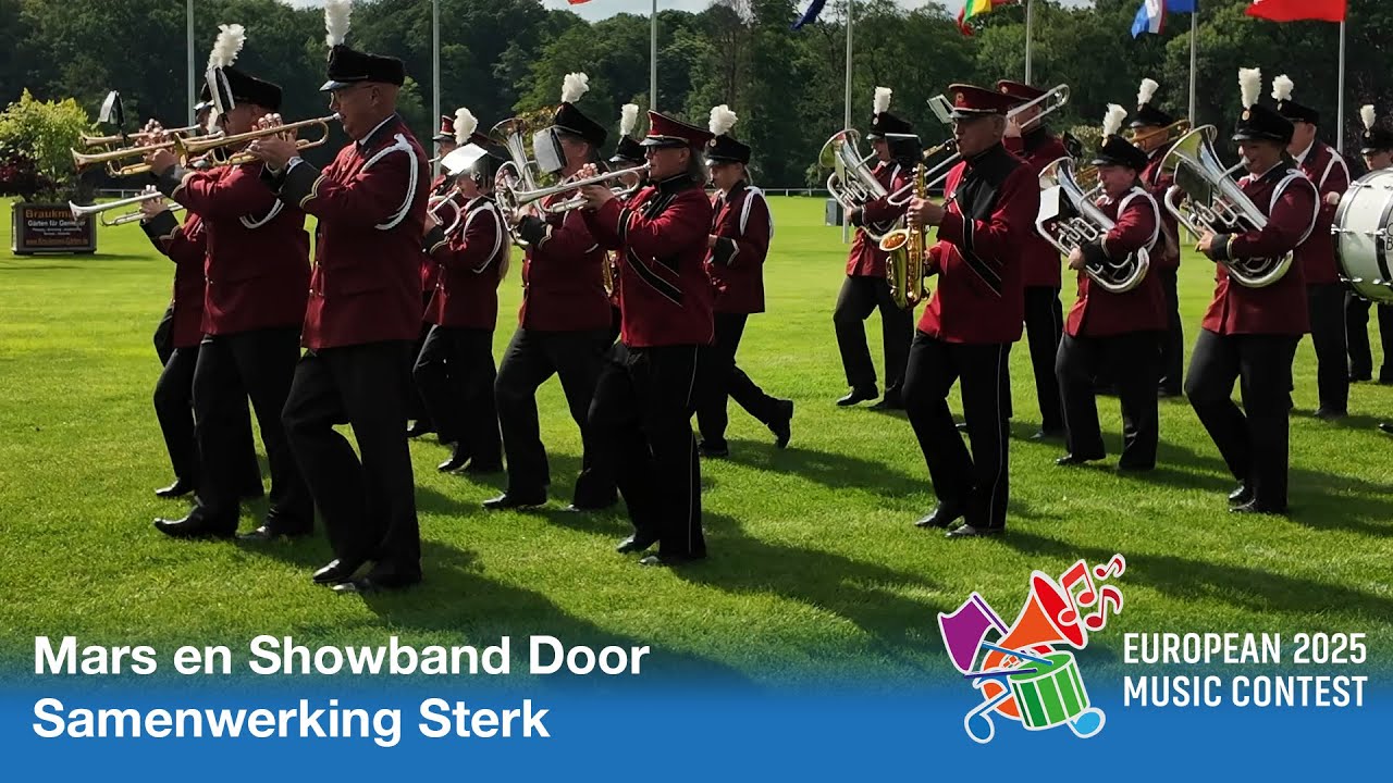 Mars en Showband Door Samenwerking Sterk @ EUROPEAN MUSIC CONTEST in Rastede 2025
