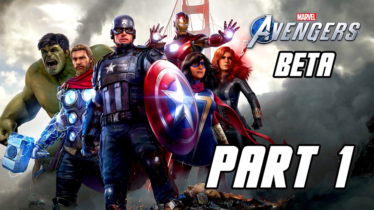 MARVEL'S AVENGERS - Full Beta Gameplay Walkthrough Part 1 (No Commentary, PS4 PRO)