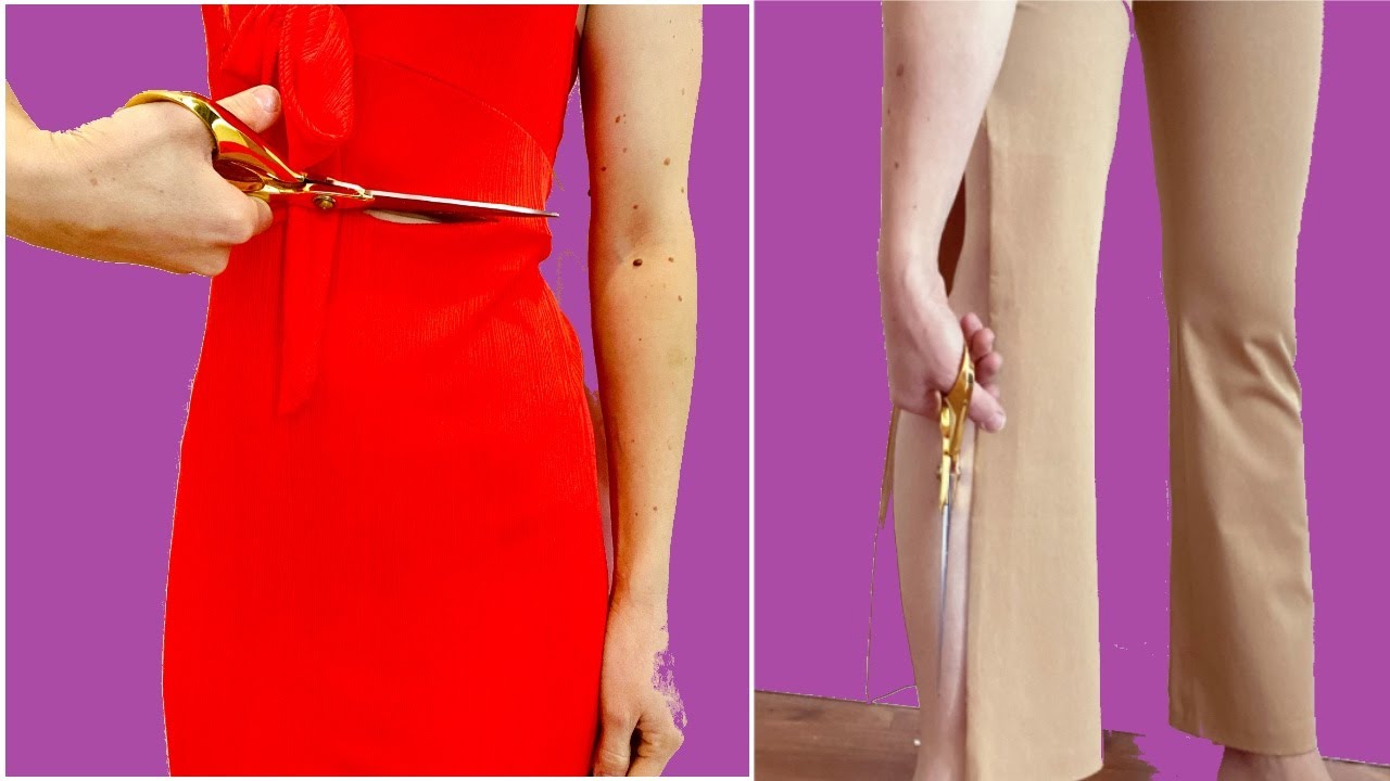 TURN YOUR OLD CLOTHES INTO SOMETHING NEW WITH ONE CUT