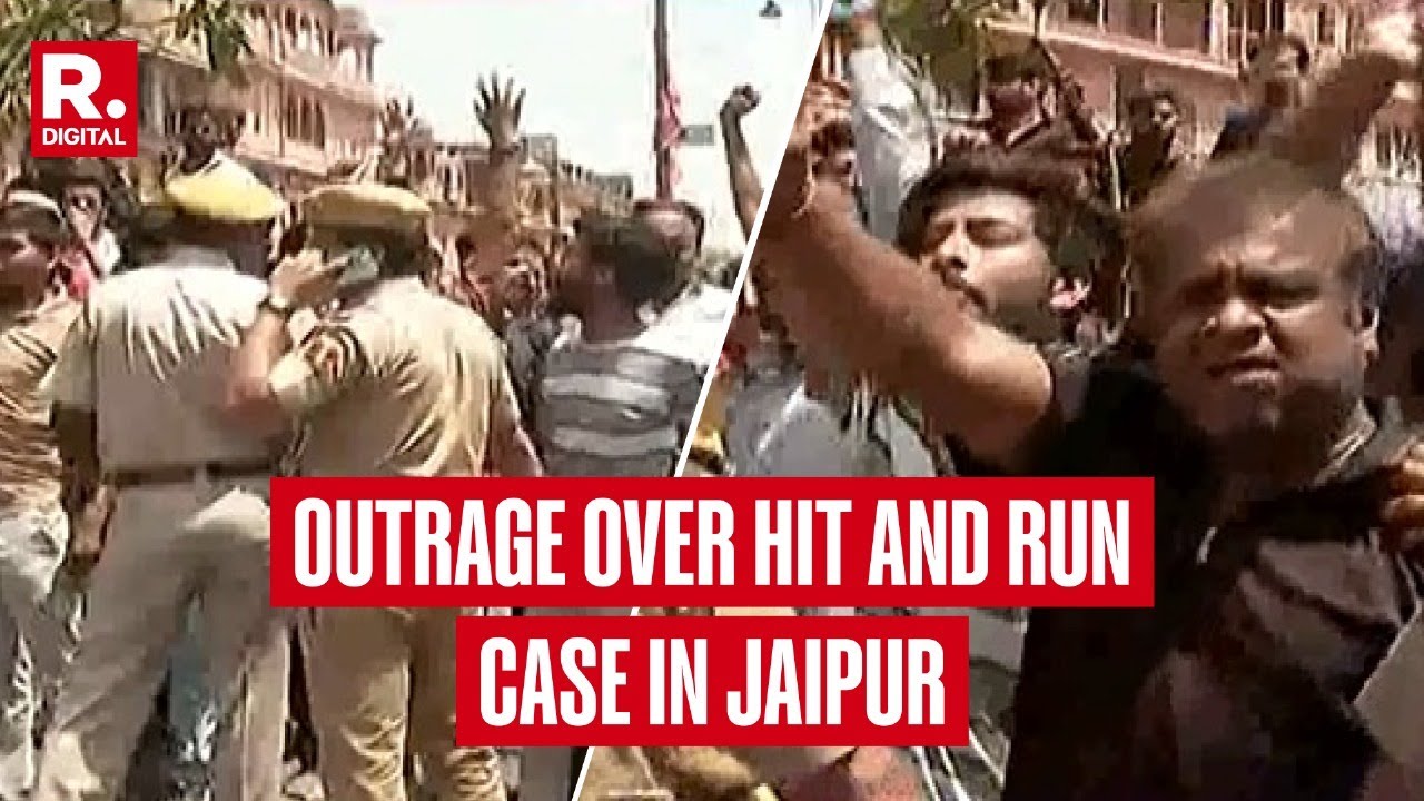 Breaking: Protest Erupt On Streets After 3 Killed, 9 Injured In SUV Hit And Run Incident In Jaipur