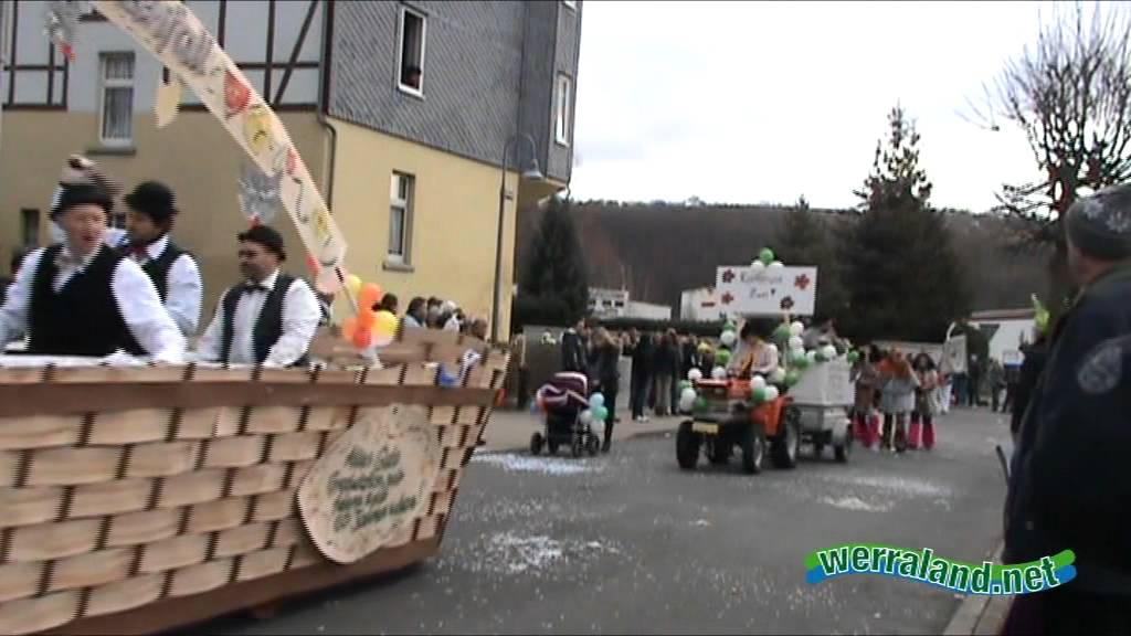 Werraland.net Vor Ort - Karnevalsumzug Treffurt 2012