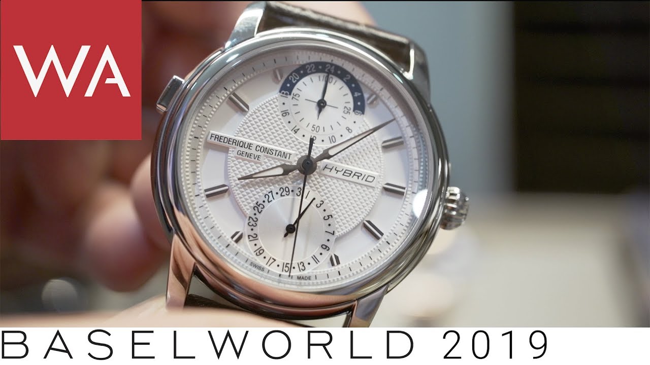 Baselworld 2019: Frederique Constant & Alpina going Hybrid & Smart. A hands-on-video.