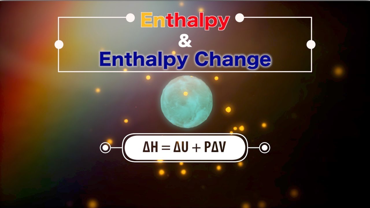 Enthalpy and Enthalpy Change (Animation)