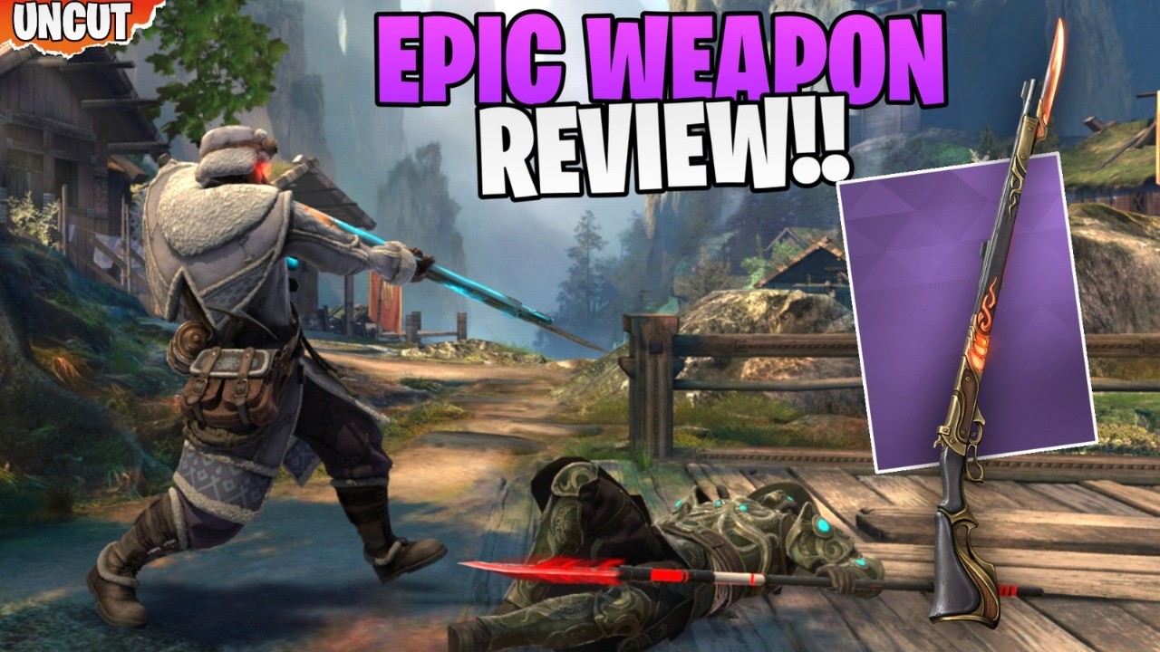 Sharpshooter Of The Arena ⭕| Gideon's Epic Weapon Review 🔥| Shadow Fight 4 Arena