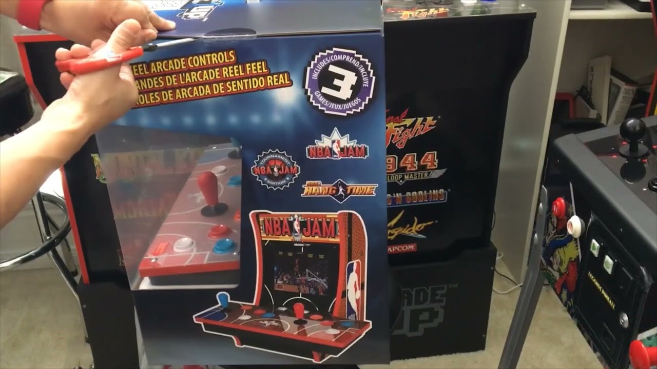 NBA Jam CounterCade Unboxing  and review