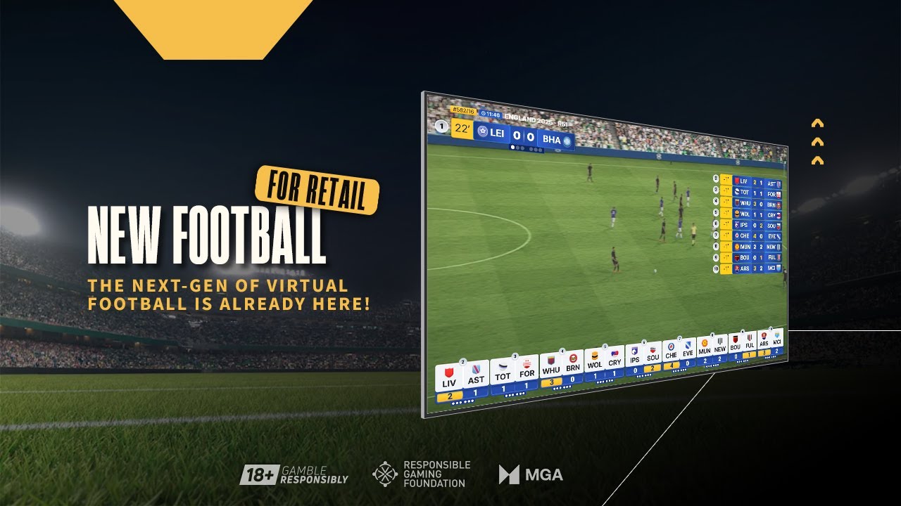 New Football for Retail ⚽️ GoldenRace