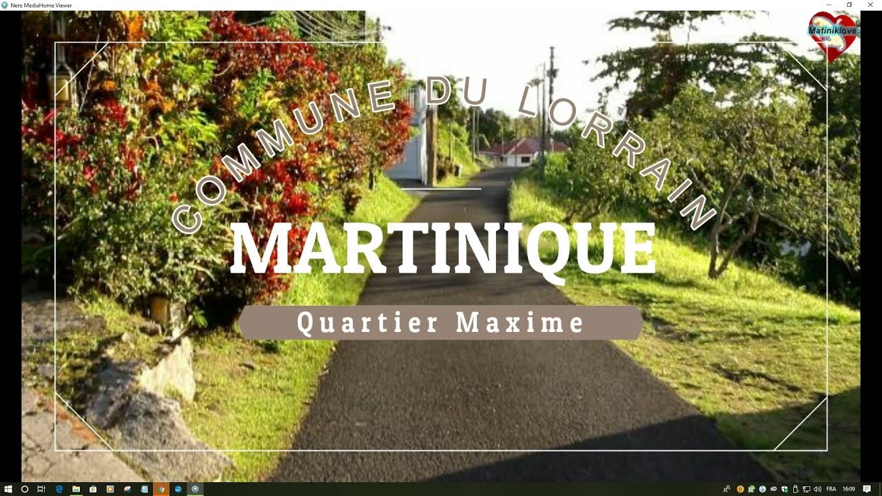 MARTINIQUE Quartier Maxime au Lorrain