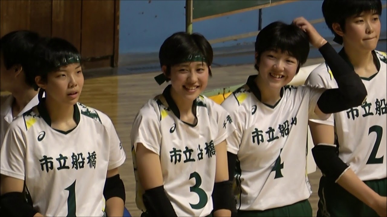市立船橋 監督＆キャプテン 優勝インタビュー(2018 春高バレー女子 千葉決勝）