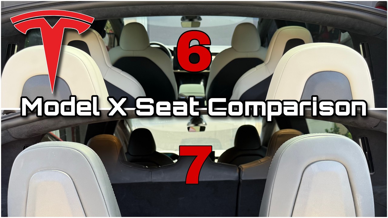 Choosing Between the 6-Seater and 7-Seater Tesla Model X?