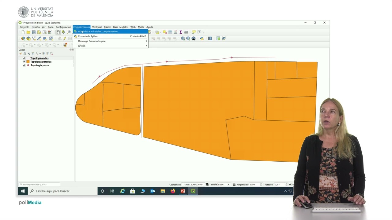 Reglas de topología en Qgis |  | UPV