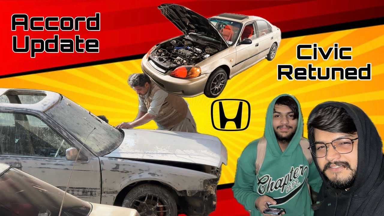 Retuned my Civic 😱 | Ratatata 🔥| Ft. Saram Shah 