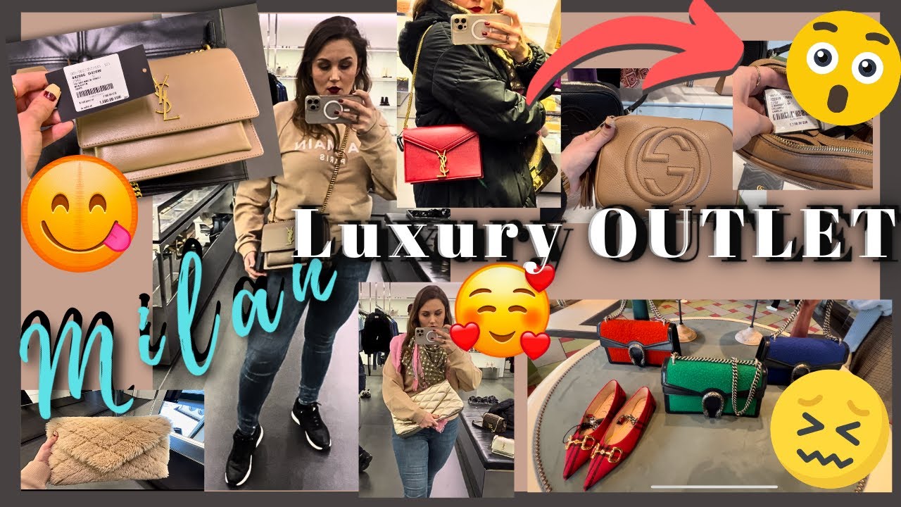 Guide to Designer Outlet Shopping in Europe: Stop #4 Milan | YSL, Celine, Fendi, Gucci, Prada..