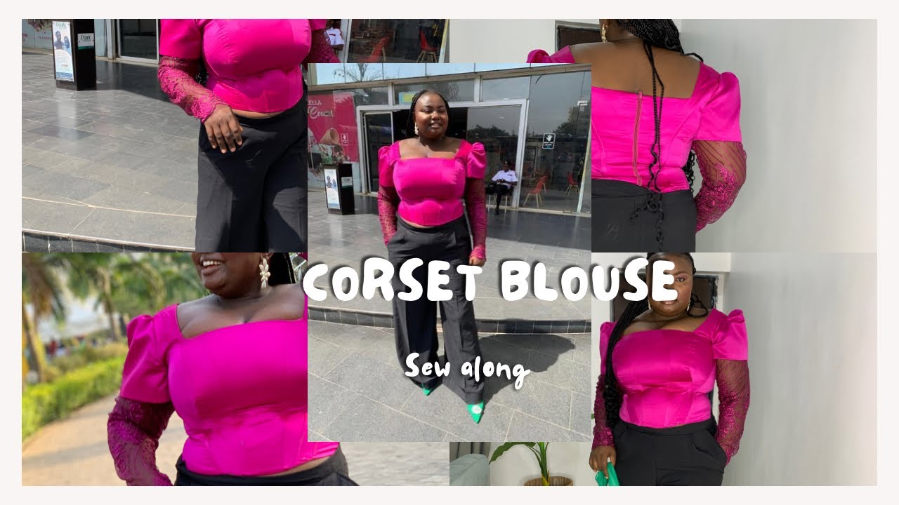How to make a comfortable corset blouse (very breathable)
