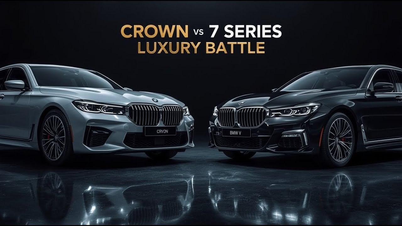 The 20 BIGGEST Differences Between Toyota Crown and BMW 7 Series