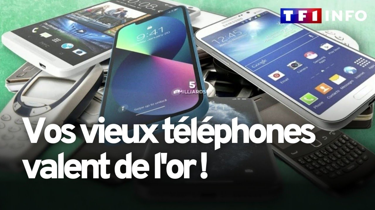 Vos vieux t&eacute;l&eacute;phones valent de l'or !
