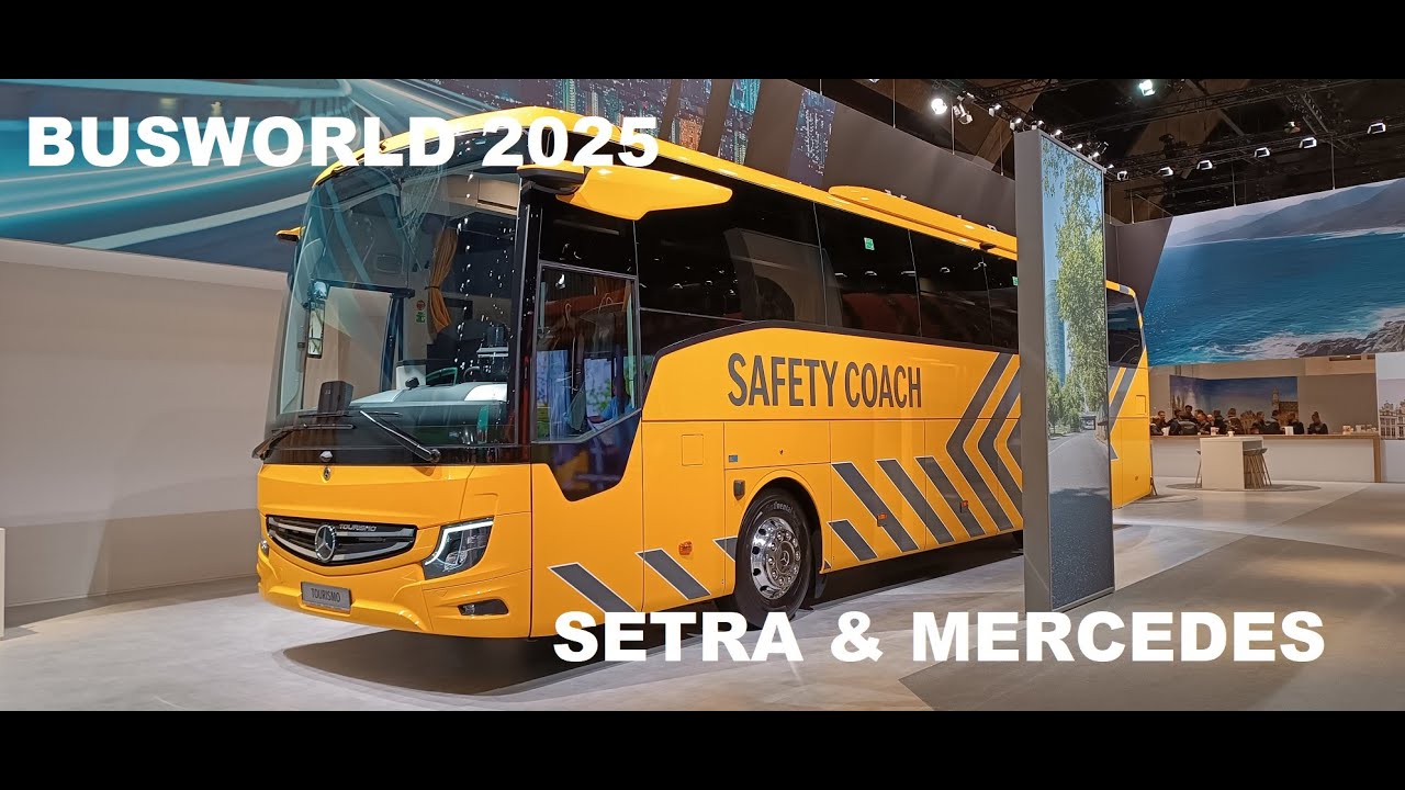 Busworld : Mercedes et Setra
