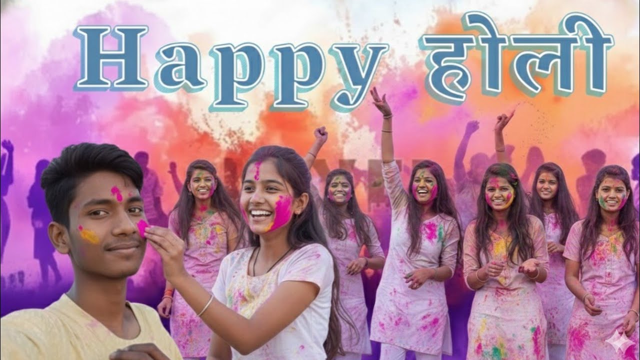 HAPPY HOLI VLOG PLEASE SUPPORT 