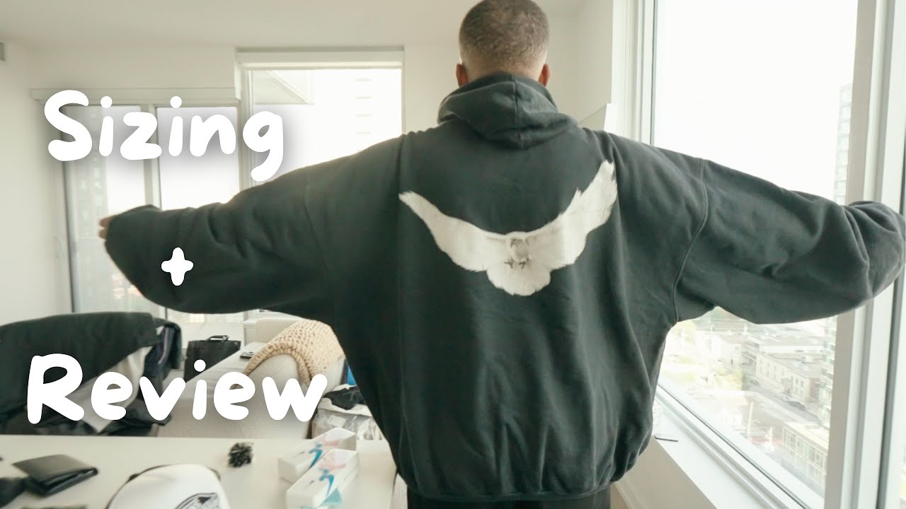 Yeezy Gap Balenciaga hoodie Review + Sizing advice & Try On