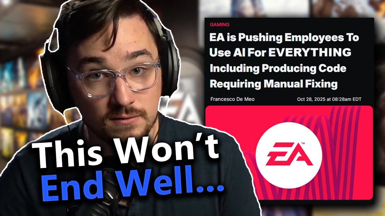 Принудительное введение ИИ от EA приведет к серьезным последствиям...