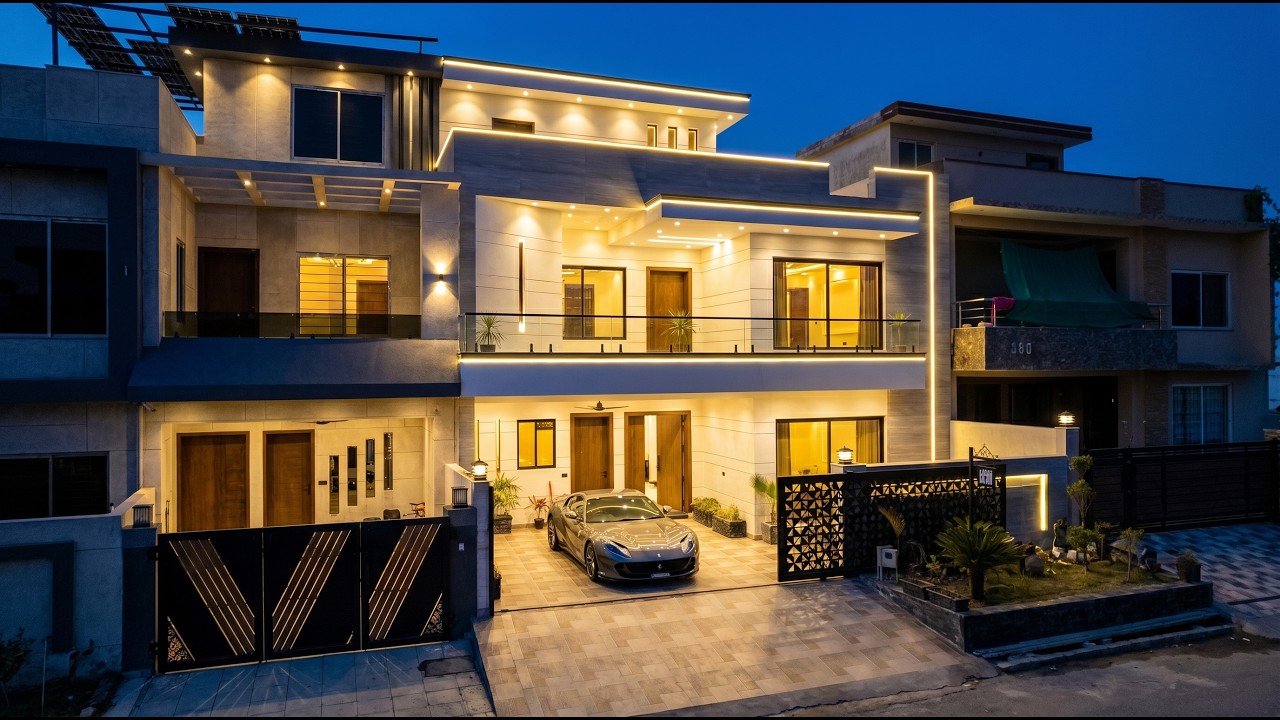 10 Marla Double Unit Beautiful Practical House For Sale in B17 Islamabad