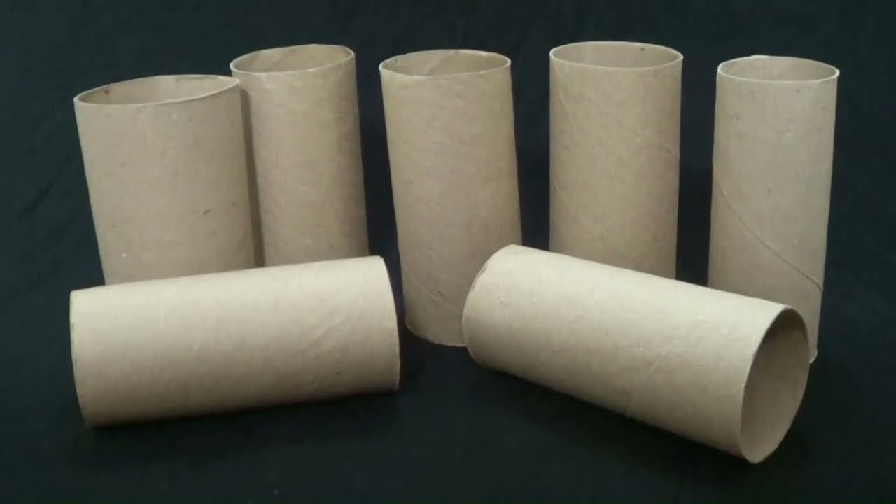 ROLINHOS DE PAPEL HIGIENICO?  VEJAM SÓ ESSA IDÉIA LINDA!