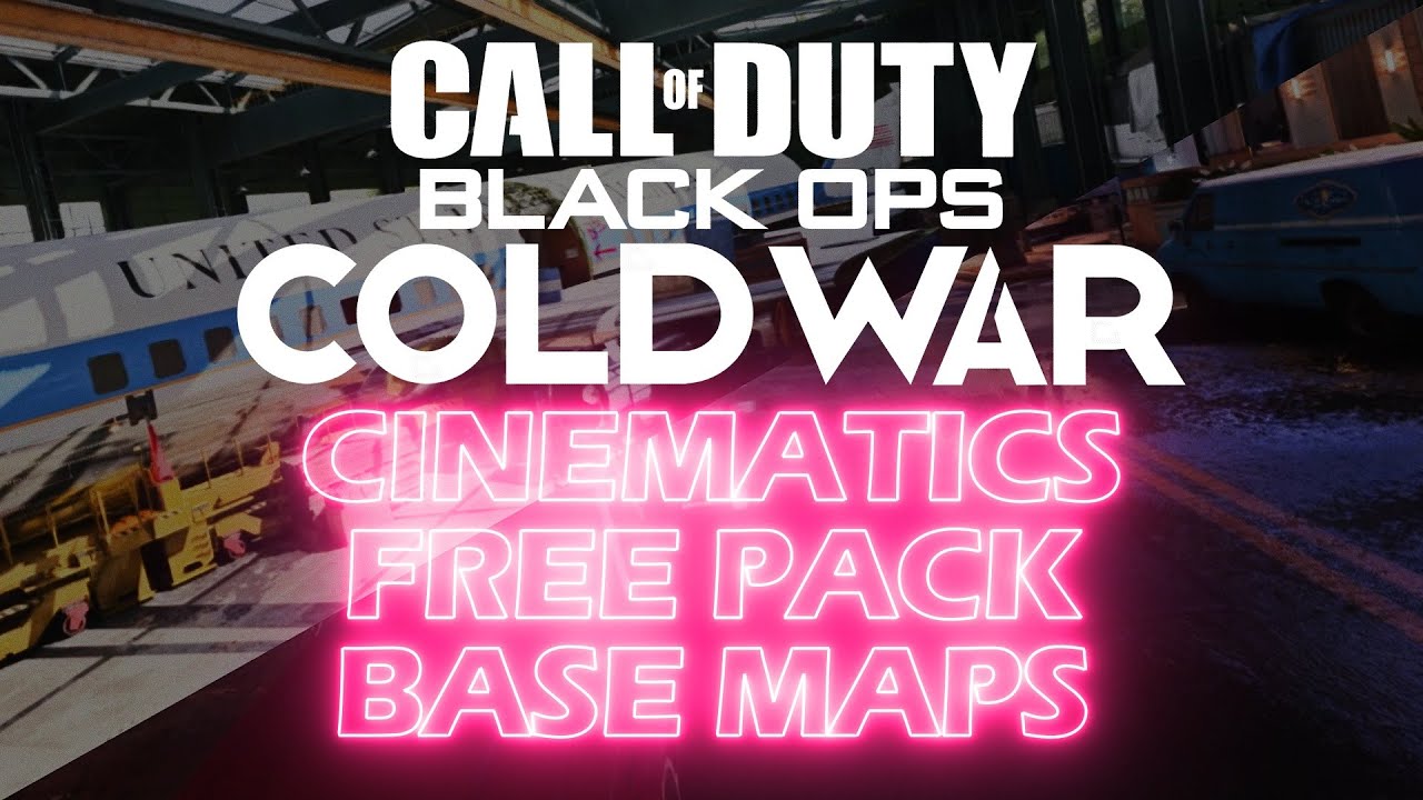*FREE* BLACK OPS COLD WAR CINEMATICS PACK - 4K / 60FPS / ULTRAWIDE / HIGH FOV (Base maps)