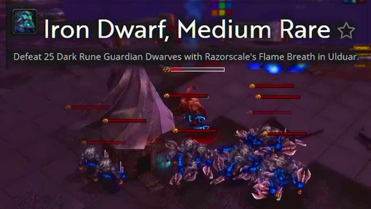 Iron Dwarf, Medium Rare Achievement Guide - Level  70 Dragonflight