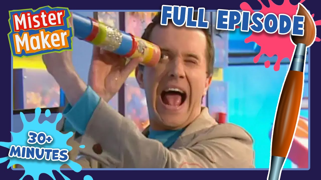 Mister Maker 🎨 Series 1, Episode 18-20 | DOUBLE FULL EPISODE - Arts & Crafts