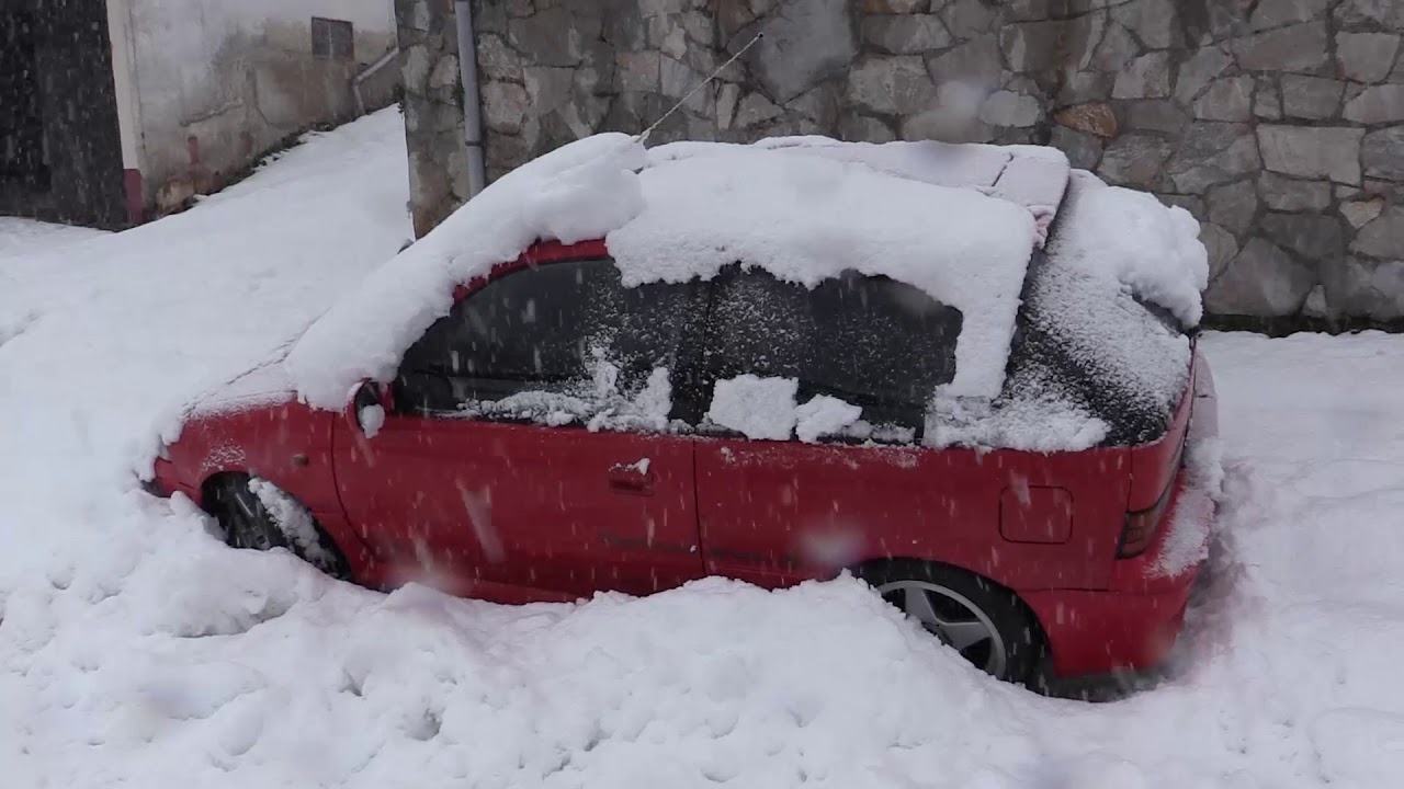 16💢 Primer TEMPORAL de NIEVE en Cantabria | CASTILLO PEDROSO