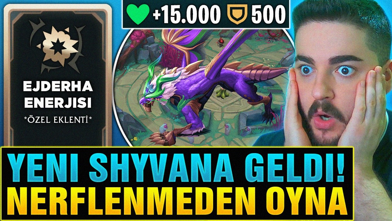 YENİ SHYVANA VE ÖZEL EKLENTİSİYLE BOYUT REKORU! | LOL ARENA | Zegabon
