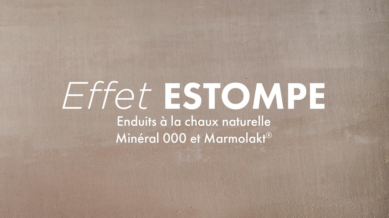 Effet ESTOMPE - Enduits &agrave; la chaux naturelle Mercadier