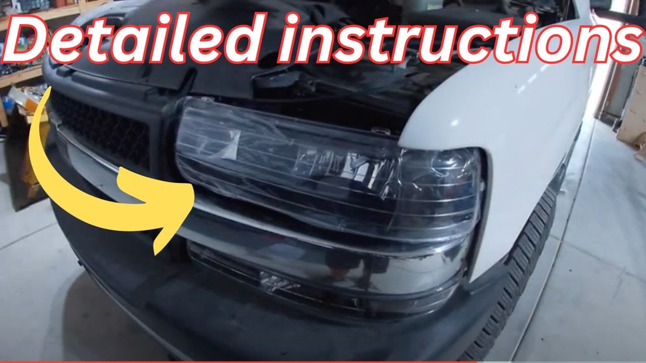 2002 Chevy Silverado Headlight replacement
