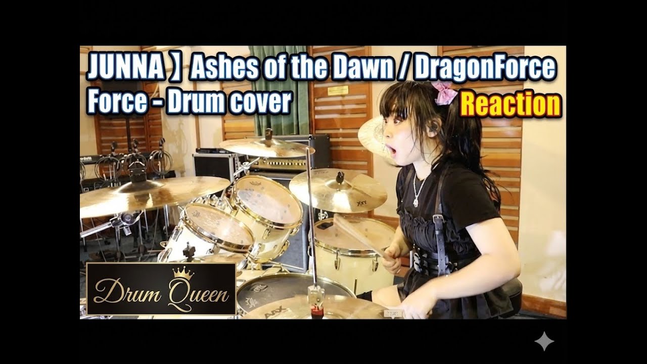 Bu Nasıl Hız?! JUNNA, DragonForce’a Meydan Okuyor! (Ashes of the Dawn) - DevelopeReaction