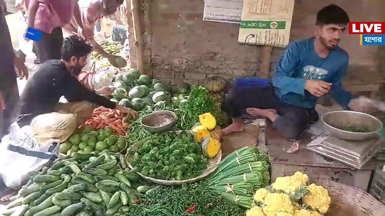 LIVE🔴যশোর রেলস্টেশন কাঁচাবাজার থেকে সরাসরি | Channel One News Live