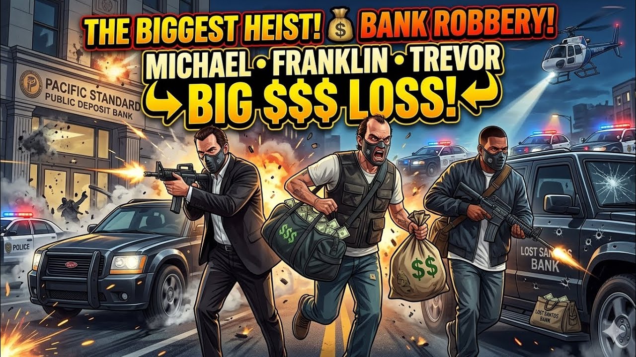 Striking Paleto Bank in GTA V | LIKE AND SUBSCRIBE|#gta #technogamerz #167 #series #videos 