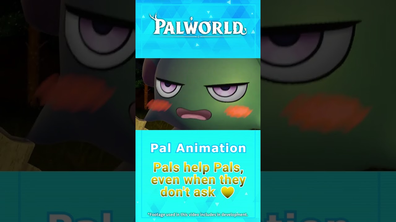 Pals help Pals, even when they don't ask🩵 │ Palworld Official
