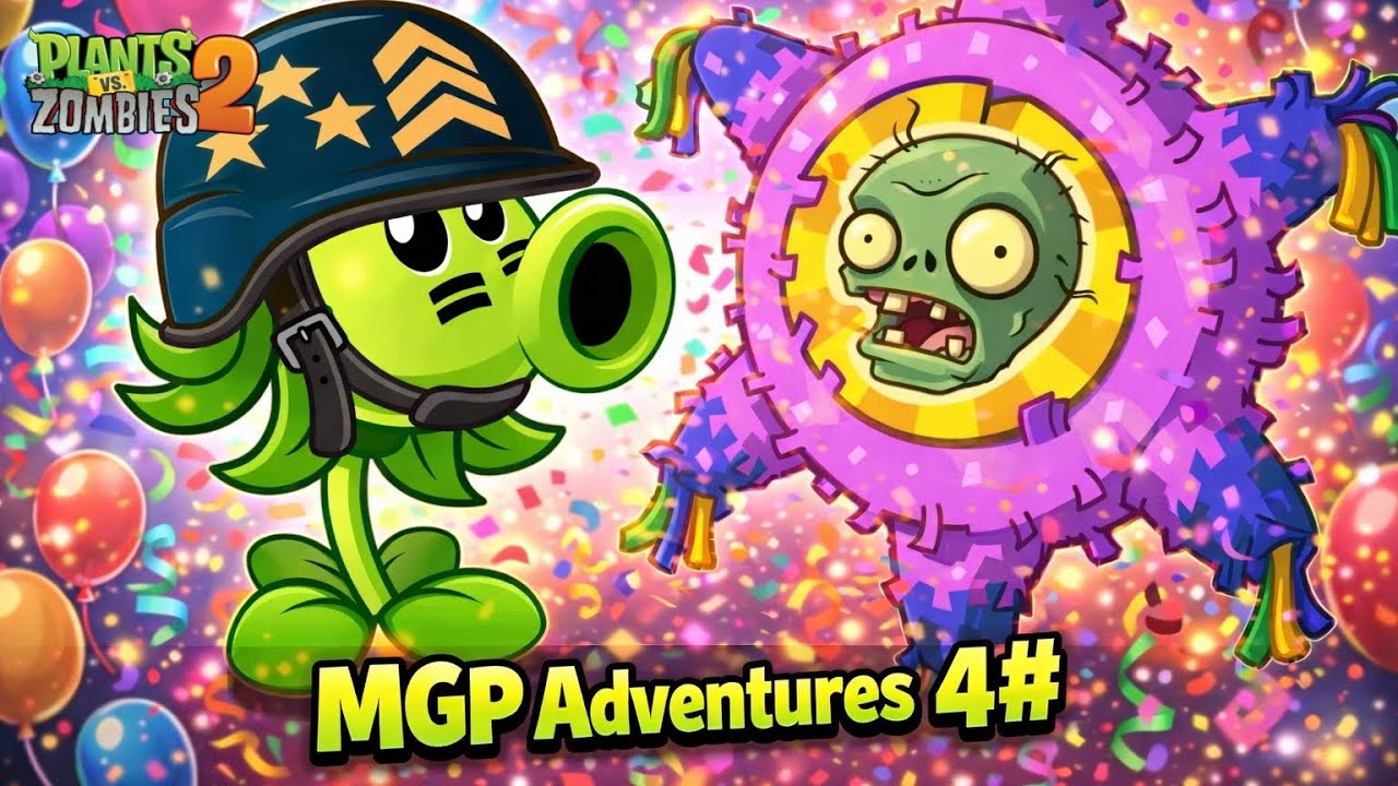MGP Adventures #4 (Plants Vs Zombies 2 It's About Time) Seriously? Hahaha!