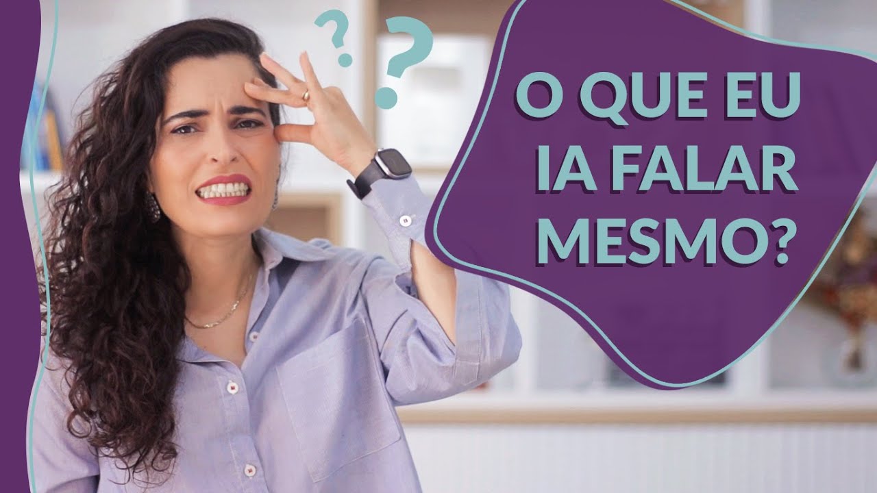 DEU BRANCO? O que fazer quando você ESQUECER o que FALAR