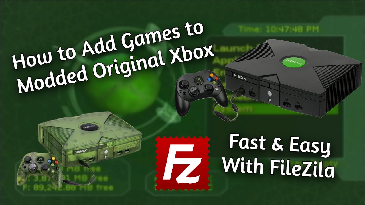 [How To] add Games to Original Xbox | Fast & Easy, Rocky5