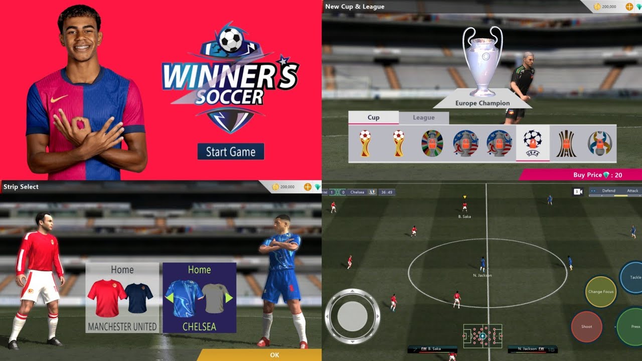 Winner Soccer 2026 Official Android Offline 200 MB Best Graphics