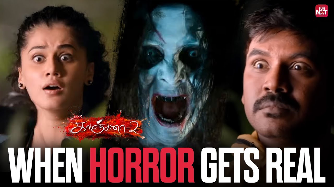 Haunted Shooting Scene from Kanchana 2 | Raghava Lawrence | Taapsee | Sun NXT