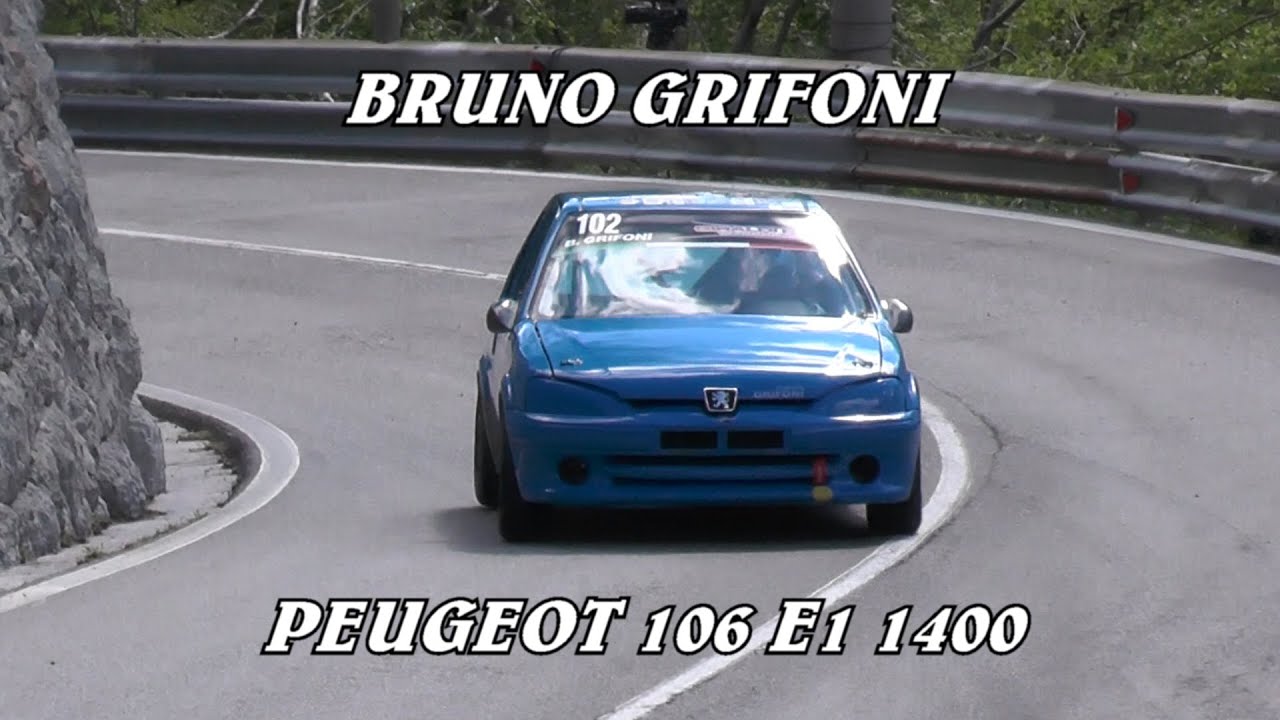 SALITA HILLCLIMB VERZEGNIS - S. CHIANZUTAN 2021 / BRUNO GRIFONI / PEUGEOT 106 E1 1400