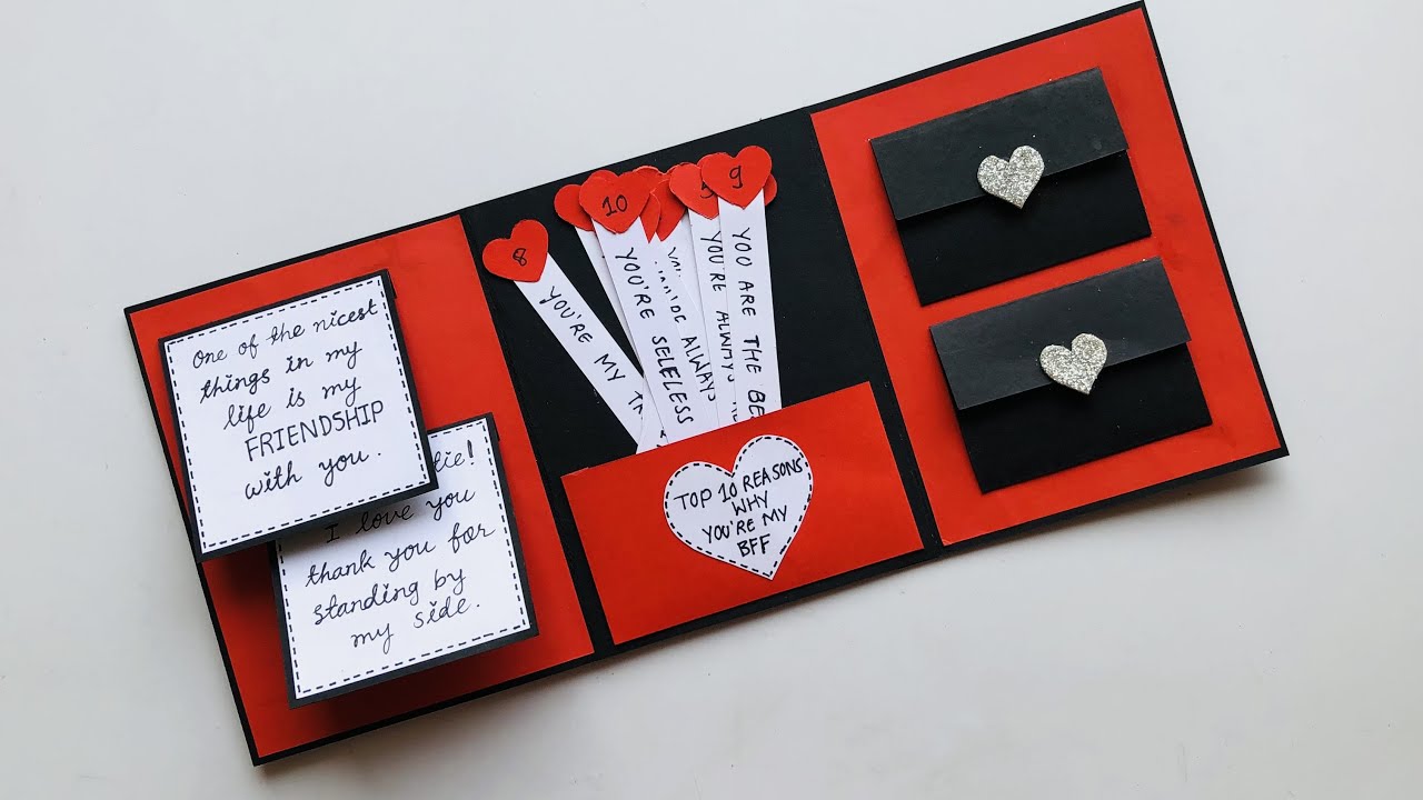 How to Make Special Birthday Card For Best Friend/DIY Birthday Card @ArtCraftByTulsi