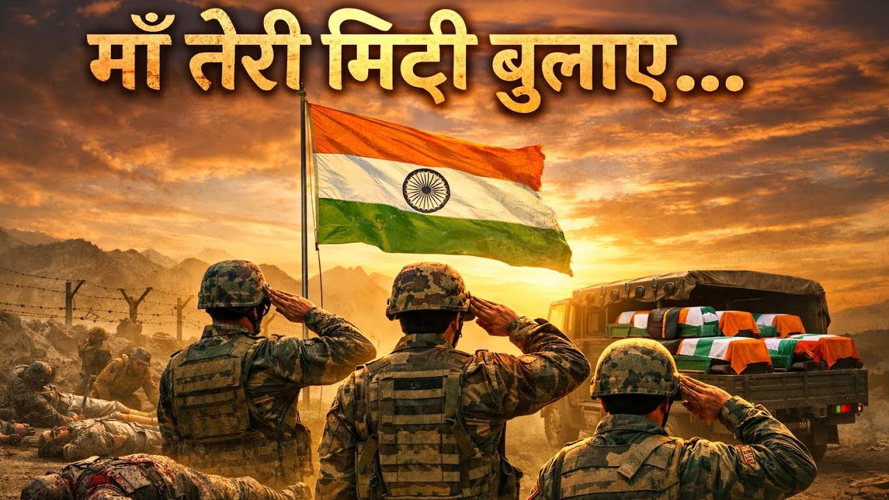 ASHOK MARANDI MUSIC 🎵- मां तेरी मिट्टी को बुलाए... HINDI EMOTIONAL DESHBHAKTI SONG 