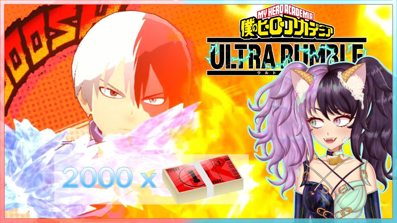 2000 ticket roll for SHOTO new Quirk Skillset !! l MY HERO ULTRA RUMBLE