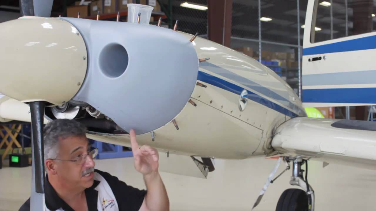 LoPresti Piper Twin Comanche Cowling Installation